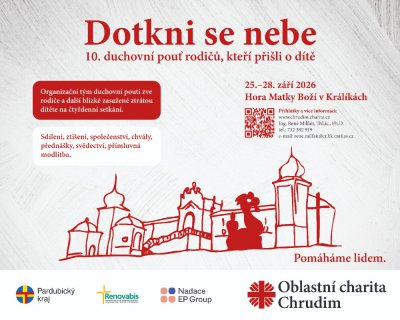 Pozv�nka na duchovn� pou� rodi��, kte�� p�i�li o d�t�