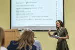 Alice Košárková při svém příspěvku Aspekty spirituality a způsob uchopení víry jako možné východisko morální orientace mladých lidí Alice Košárková při svém příspěvku Aspekty spirituality a způsob uchopení víry jako možné východisko morální orientace mladých lidí