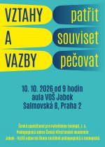 Konference Vztahy a vazby: Pat�it � souviset � pe�ovat